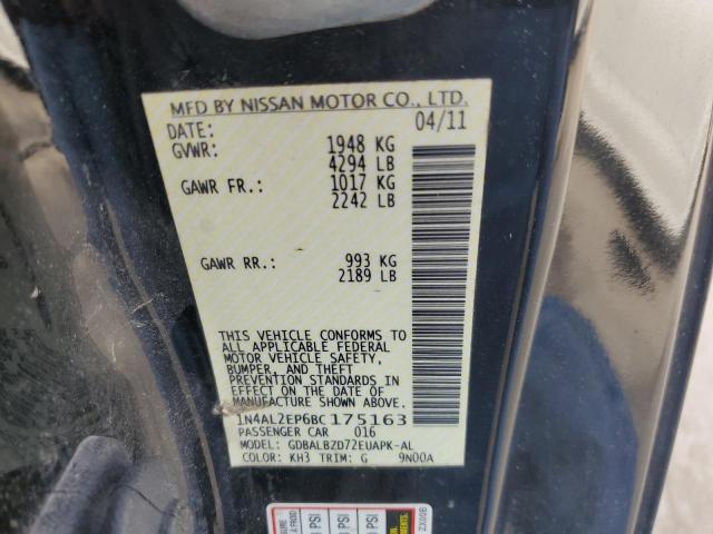 Photo 12 VIN: 1N4AL2EP6BC175163 - NISSAN ALTIMA S 