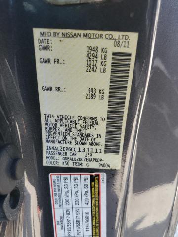 Photo 9 VIN: 1N4AL2EP6CC133111 - NISSAN ALTIMA S 