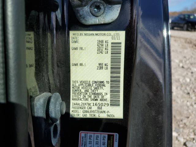 Photo 11 VIN: 1N4AL2EP7BC165029 - NISSAN ALTIMA S 