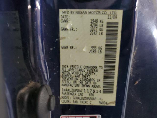 Photo 11 VIN: 1N4AL2EP8AC117814 - NISSAN ALTIMA S 