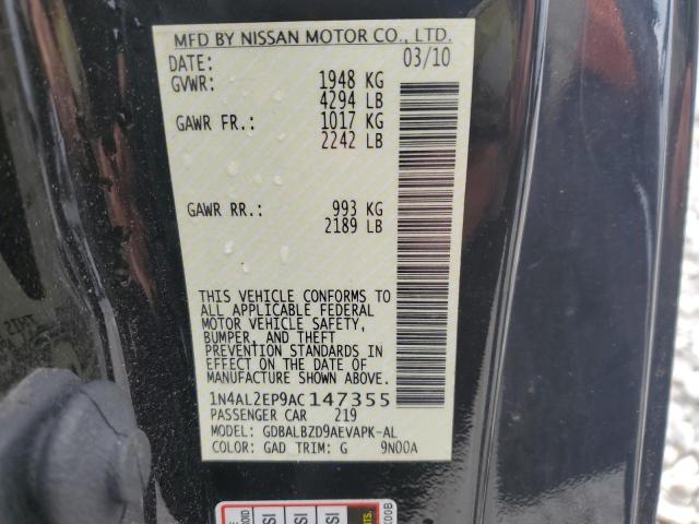 Photo 11 VIN: 1N4AL2EP9AC147355 - NISSAN ALTIMA 