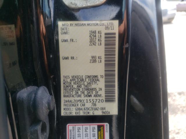 Photo 9 VIN: 1N4AL2EP9CC155720 - NISSAN ALTIMA S 