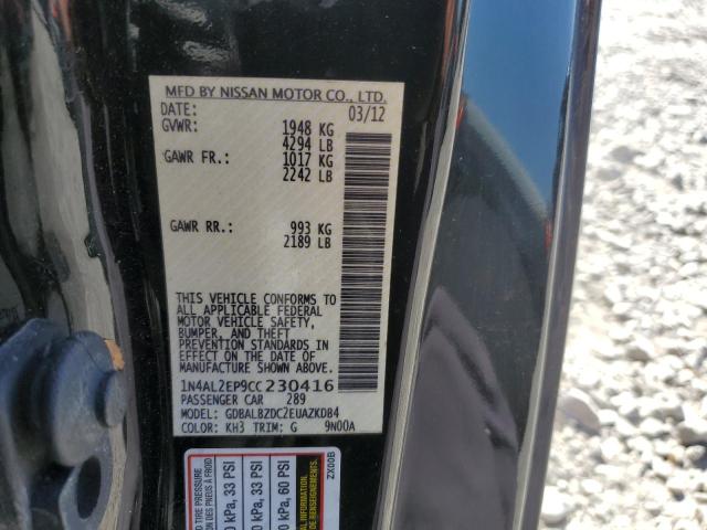 Photo 11 VIN: 1N4AL2EP9CC230416 - NISSAN ALTIMA S 