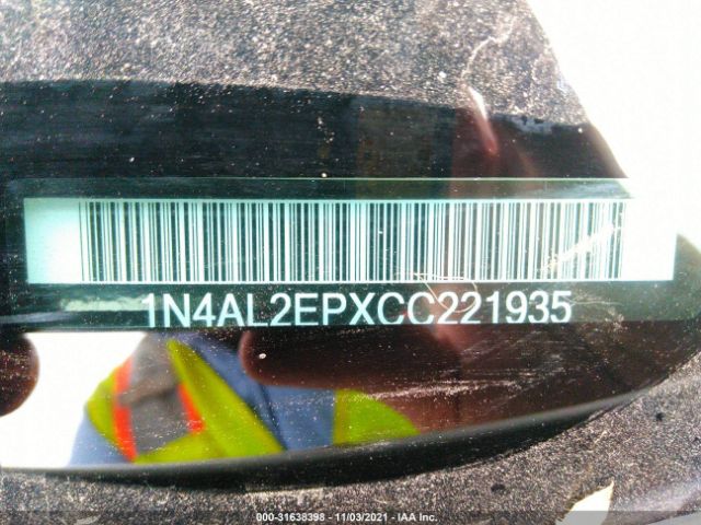 Photo 8 VIN: 1N4AL2EPXCC221935 - NISSAN ALTIMA 