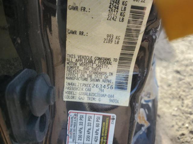 Photo 11 VIN: 1N4AL2EPXCC263456 - NISSAN ALTIMA S 