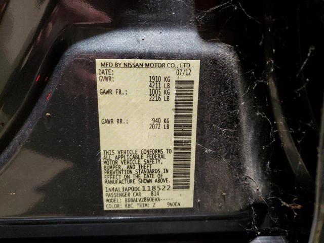 Photo 9 VIN: 1N4AL3AP0DC118522 - NISSAN ALTIMA 2.5 