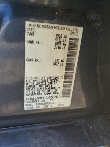 Photo 11 VIN: 1N4AL3AP0DC145963 - NISSAN ALTIMA 