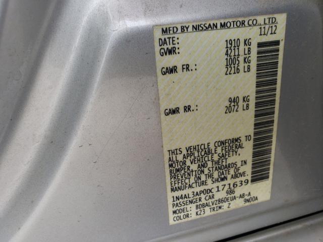 Photo 9 VIN: 1N4AL3AP0DC171639 - NISSAN ALTIMA 2.5 