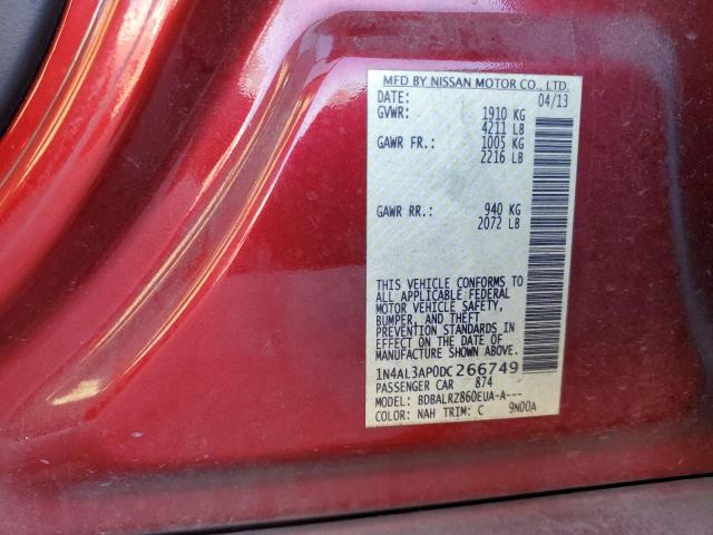 Photo 11 VIN: 1N4AL3AP0DC266749 - NISSAN ALTIMA 2.5 