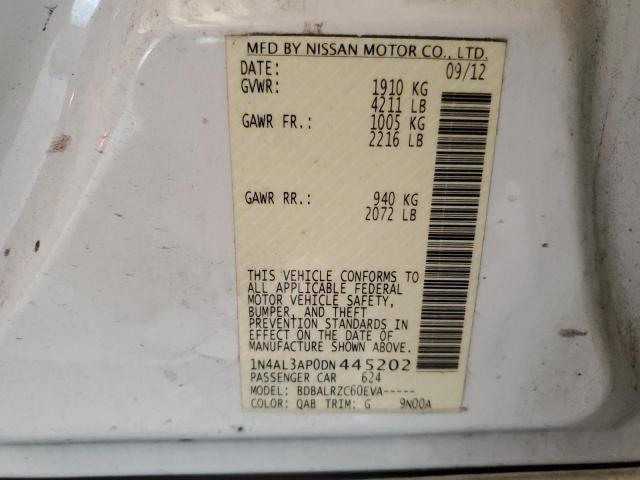 Photo 11 VIN: 1N4AL3AP0DN445202 - NISSAN ALTIMA 