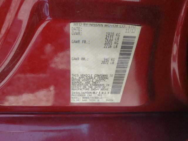 Photo 9 VIN: 1N4AL3AP0DN471413 - NISSAN ALTIMA 2.5 