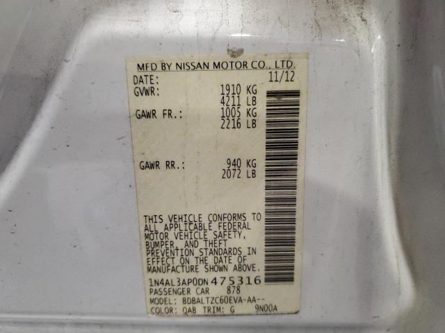 Photo 11 VIN: 1N4AL3AP0DN475316 - NISSAN ALTIMA 