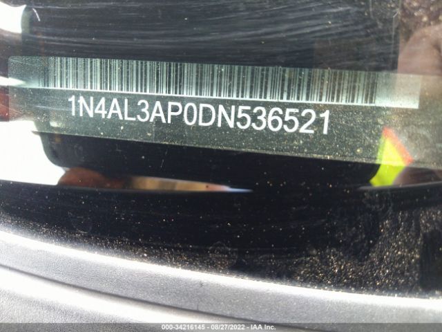 Photo 8 VIN: 1N4AL3AP0DN536521 - NISSAN ALTIMA 