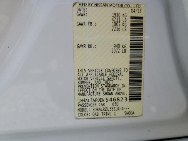 Photo 12 VIN: 1N4AL3AP0DN546823 - NISSAN ALTIMA 