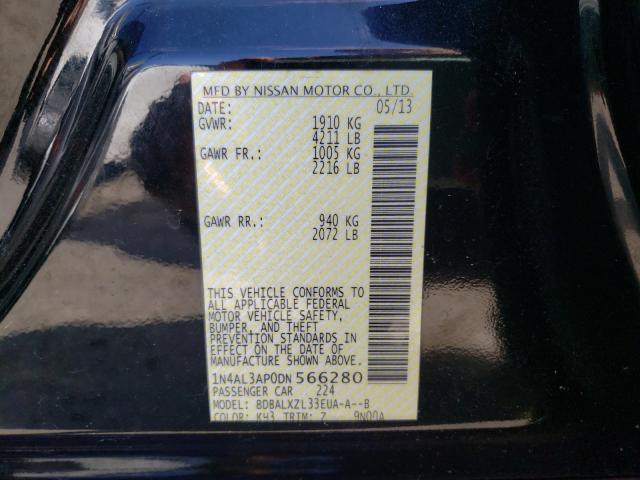 Photo 9 VIN: 1N4AL3AP0DN566280 - NISSAN ALTIMA 2.5 