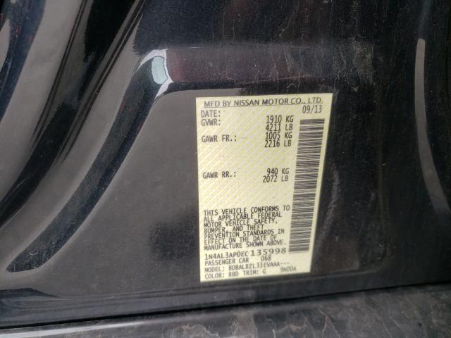 Photo 9 VIN: 1N4AL3AP0EC135998 - NISSAN ALTIMA 2.5 