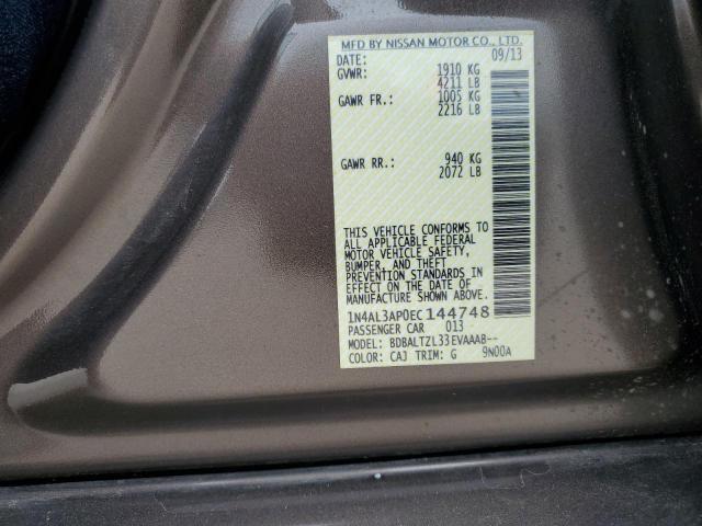 Photo 11 VIN: 1N4AL3AP0EC144748 - NISSAN ALTIMA 