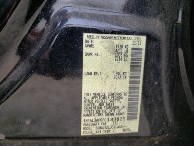 Photo 9 VIN: 1N4AL3AP0EC183825 - NISSAN ALTIMA 2.5 