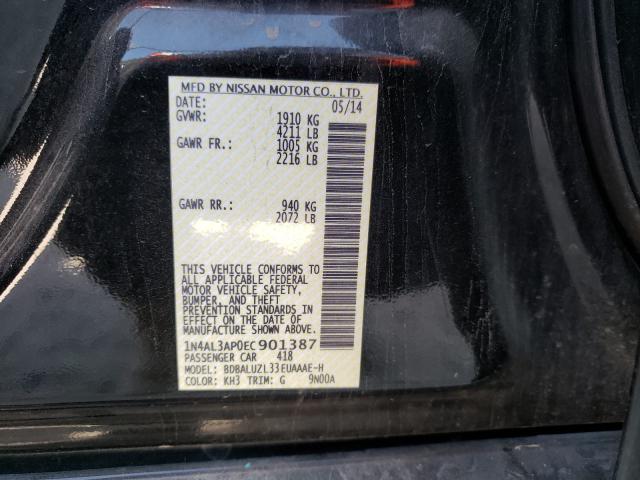 Photo 9 VIN: 1N4AL3AP0EC901387 - NISSAN ALTIMA 2.5 