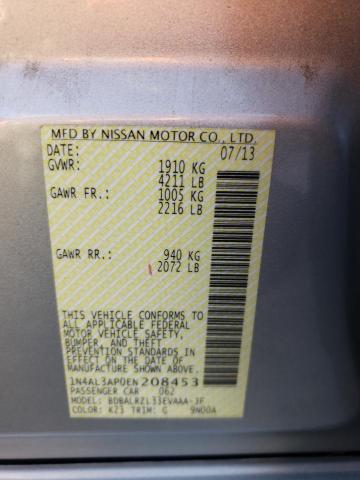 Photo 9 VIN: 1N4AL3AP0EN208453 - NISSAN ALTIMA 2.5 