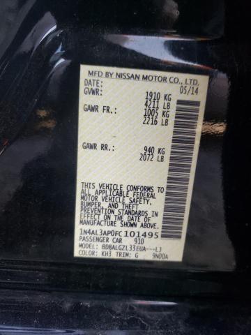 Photo 9 VIN: 1N4AL3AP0FC101495 - NISSAN ALTIMA 2.5 