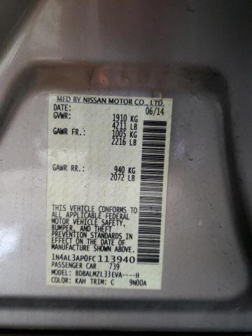 Photo 11 VIN: 1N4AL3AP0FC113940 - NISSAN ALTIMA 2.5 