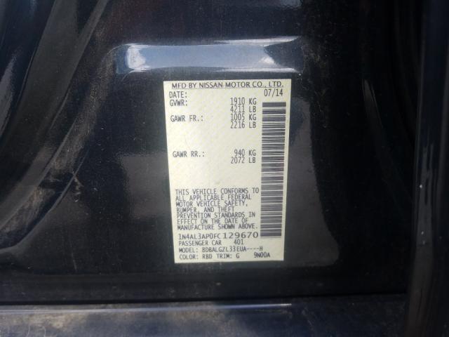 Photo 9 VIN: 1N4AL3AP0FC129670 - NISSAN ALTIMA 