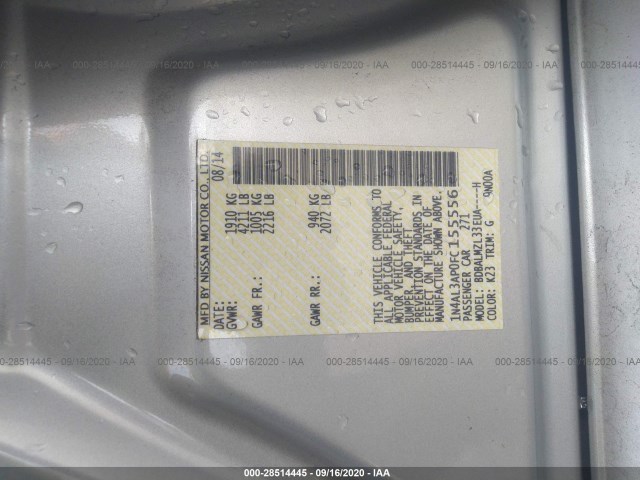 Photo 8 VIN: 1N4AL3AP0FC155556 - NISSAN ALTIMA 