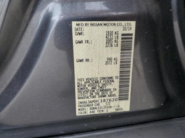 Photo 11 VIN: 1N4AL3AP0FC187620 - NISSAN ALTIMA 