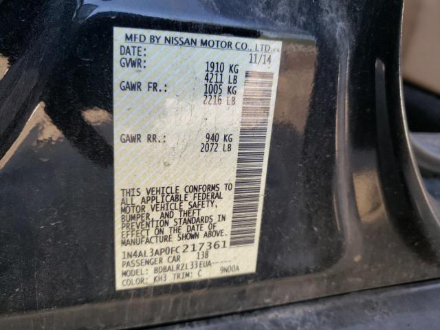 Photo 9 VIN: 1N4AL3AP0FC217361 - NISSAN ALTIMA 2.5 