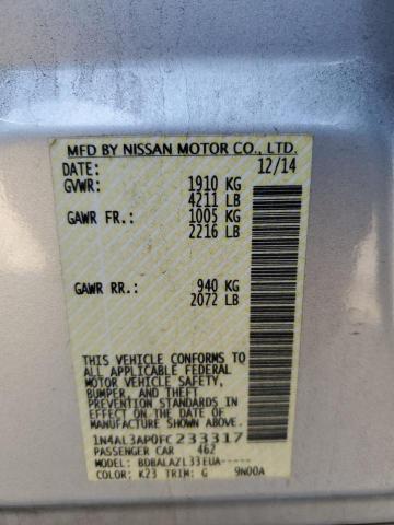 Photo 11 VIN: 1N4AL3AP0FC233317 - NISSAN ALTIMA 