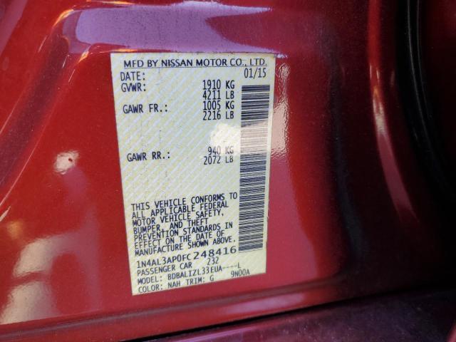 Photo 11 VIN: 1N4AL3AP0FC248416 - NISSAN ALTIMA 