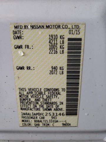 Photo 11 VIN: 1N4AL3AP0FC253146 - NISSAN ALTIMA 2.5 