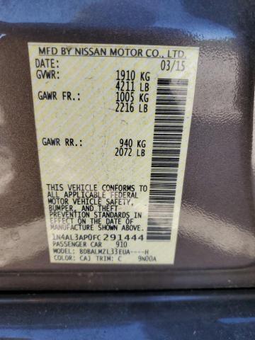 Photo 11 VIN: 1N4AL3AP0FC291444 - NISSAN ALTIMA 