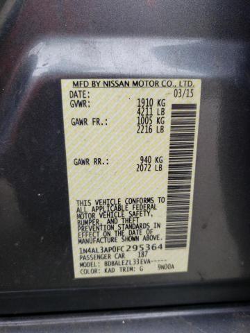 Photo 11 VIN: 1N4AL3AP0FC295364 - NISSAN ALTIMA 2.5 