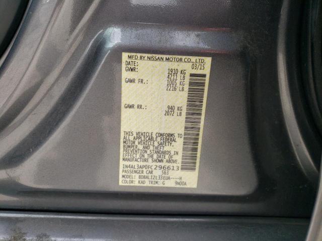 Photo 11 VIN: 1N4AL3AP0FC296613 - NISSAN ALTIMA 2.5 