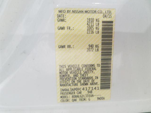 Photo 9 VIN: 1N4AL3AP0FC417141 - NISSAN ALTIMA 2.5 