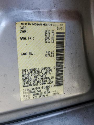 Photo 11 VIN: 1N4AL3AP0FC438670 - NISSAN ALTIMA 