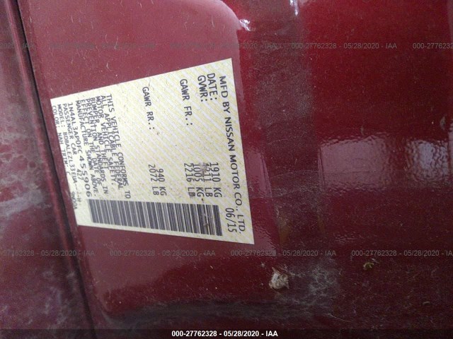 Photo 8 VIN: 1N4AL3AP0FC455906 - NISSAN ALTIMA 