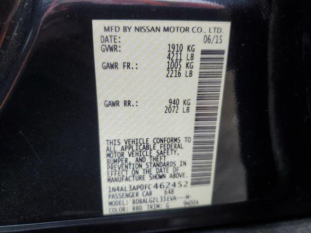 Photo 11 VIN: 1N4AL3AP0FC462452 - NISSAN ALTIMA 