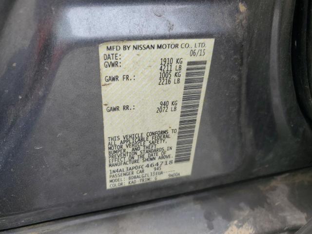 Photo 11 VIN: 1N4AL3AP0FC464718 - NISSAN ALTIMA 2.5 