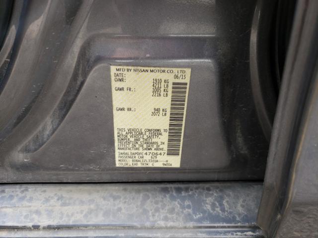 Photo 9 VIN: 1N4AL3AP0FC470647 - NISSAN ALTIMA 2.5 