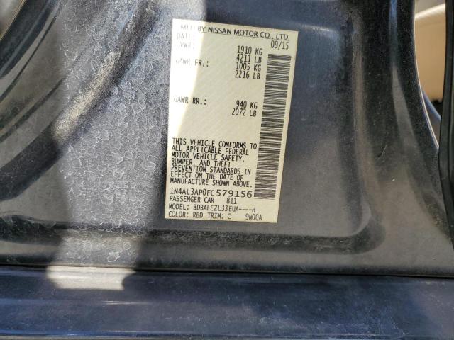 Photo 11 VIN: 1N4AL3AP0FC579156 - NISSAN ALTIMA 2.5 