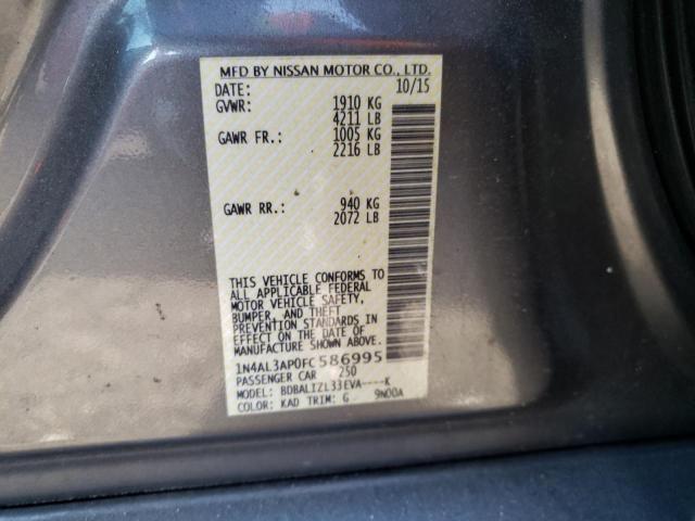 Photo 11 VIN: 1N4AL3AP0FC586995 - NISSAN ALTIMA 2.5 