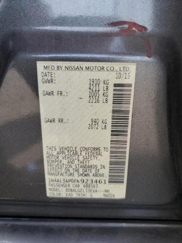 Photo 11 VIN: 1N4AL3AP0FN923461 - NISSAN ALTIMA 