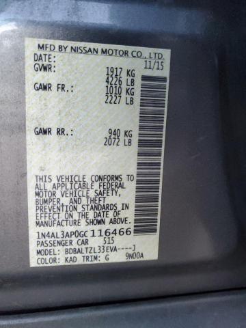 Photo 12 VIN: 1N4AL3AP0GC116466 - NISSAN ALTIMA 