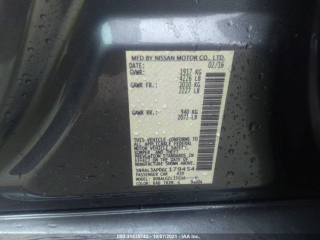 Photo 8 VIN: 1N4AL3AP0GC179454 - NISSAN ALTIMA 