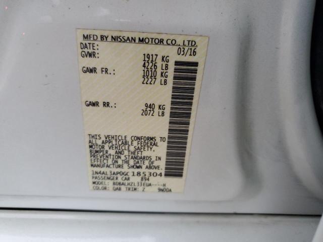 Photo 11 VIN: 1N4AL3AP0GC185304 - NISSAN ALTIMA 2.5 