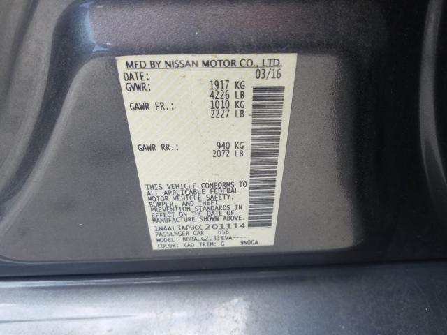 Photo 9 VIN: 1N4AL3AP0GC201114 - NISSAN ALTIMA 2.5 