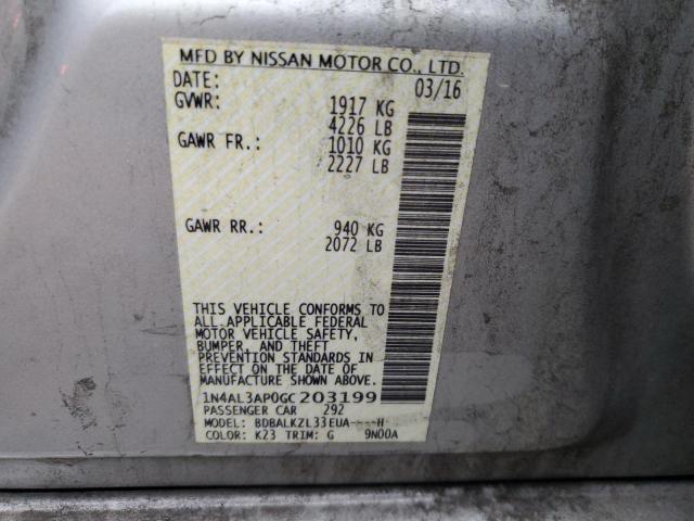 Photo 11 VIN: 1N4AL3AP0GC203199 - NISSAN ALTIMA 2.5 